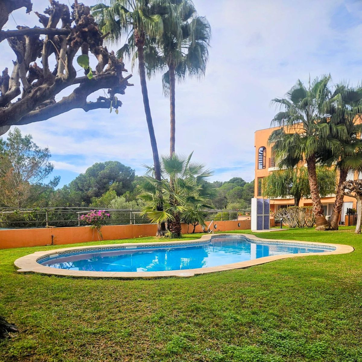 Apartamento con jardín y piscina en Vallgornera, Mallorca